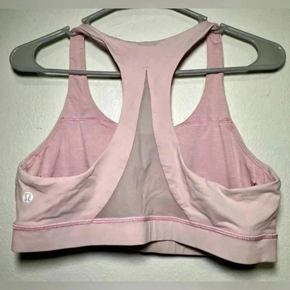 Lululemon Size 10 Invigorate‎ Mesh Ventilation Racerback Sports Bra Wire Free - Picture 4 of 8